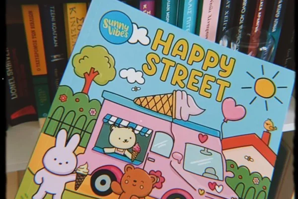 Sunny Vibes: Happy Street – Colouring Book by Sam Jayne & εκδόσεις Ψυχογιός